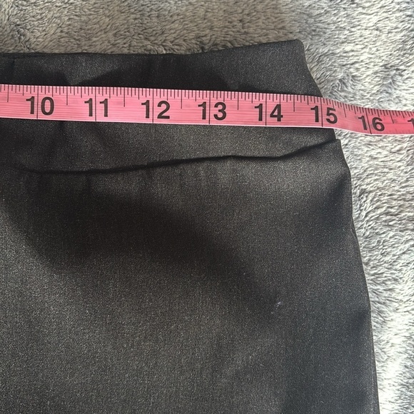 Piccadilly Pull-On Straight Leg Pants in Heather Charcoal Size 8 EUC - Picture 7 of 10